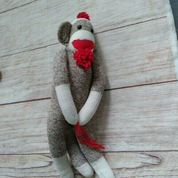 Sock monkey stuffed animal costume accessory - Picture 3 of 4